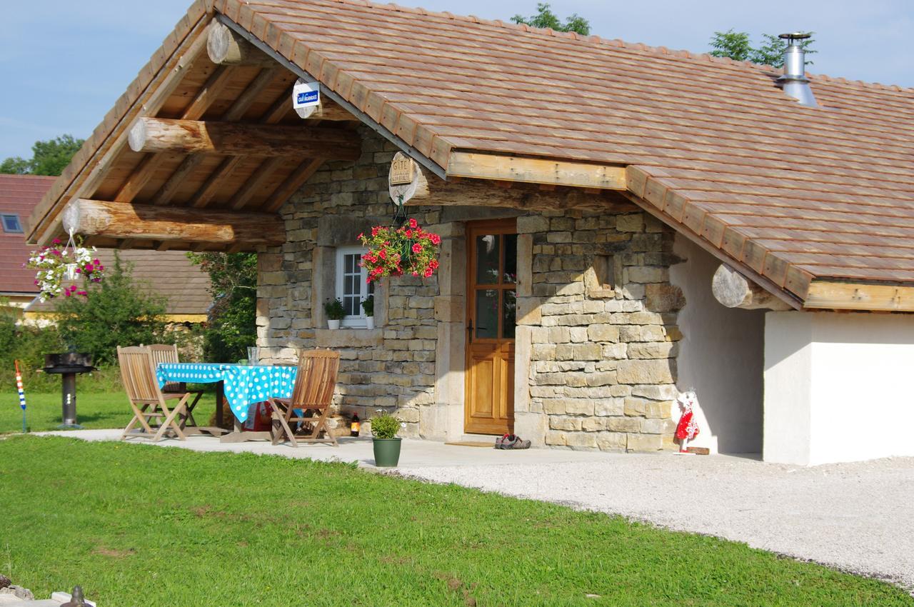 Gîte chez karine et roland Le Fied Exterior foto