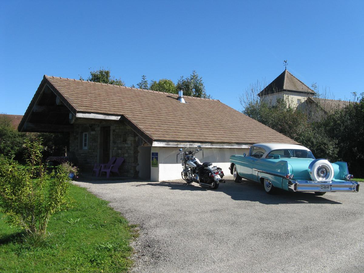 Gîte chez karine et roland Le Fied Exterior foto